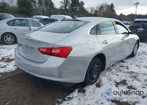 2016 Chevrolet Malibu Ls from USA, damaged, VIN 1G1ZB5ST0GF262395